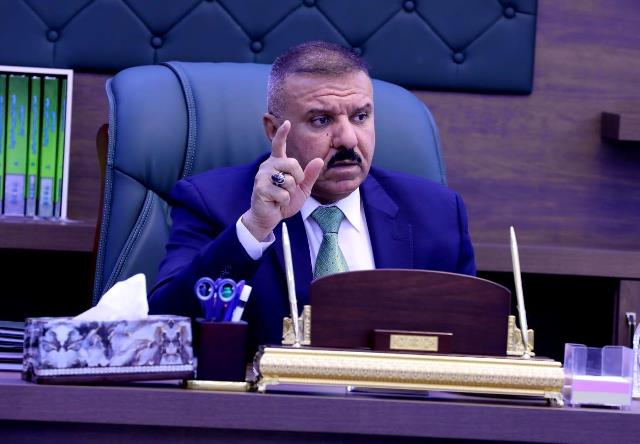 وزير الداخلية يعزي السيستاني بوفاة عقيلته