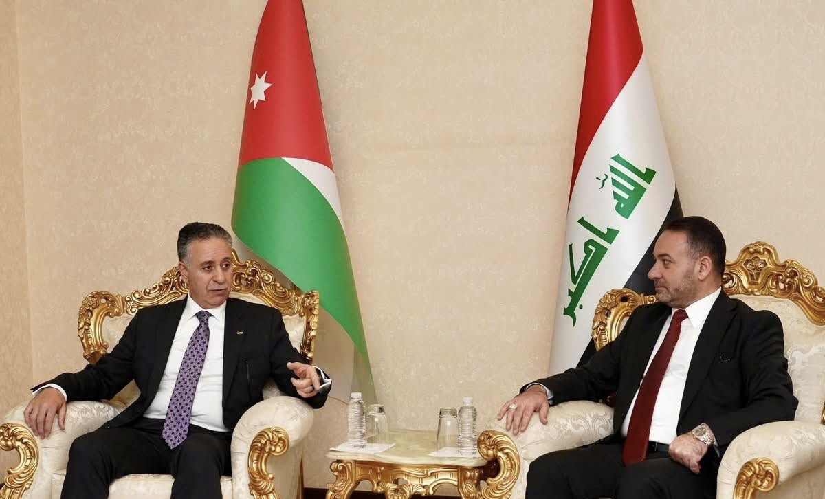 العراق والأردن يبحثان توسيع الشراكة الاقتصادية وتعزيز التبادل التجاري