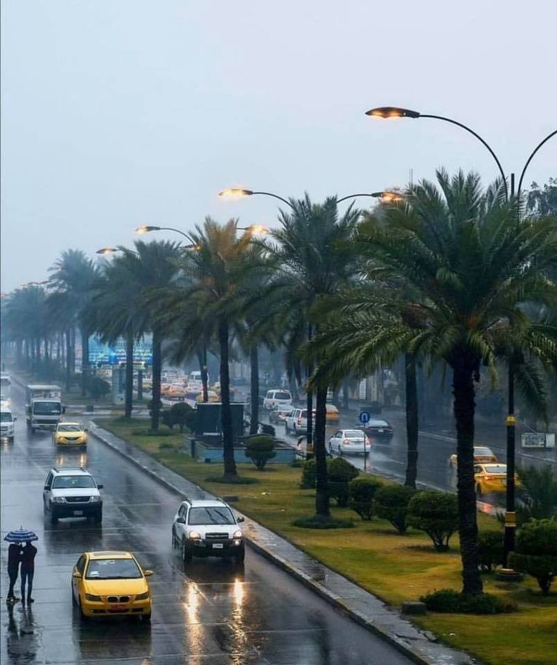 طقس العراق: أمطار خفيفة وانخفاض في درجات الحرارة