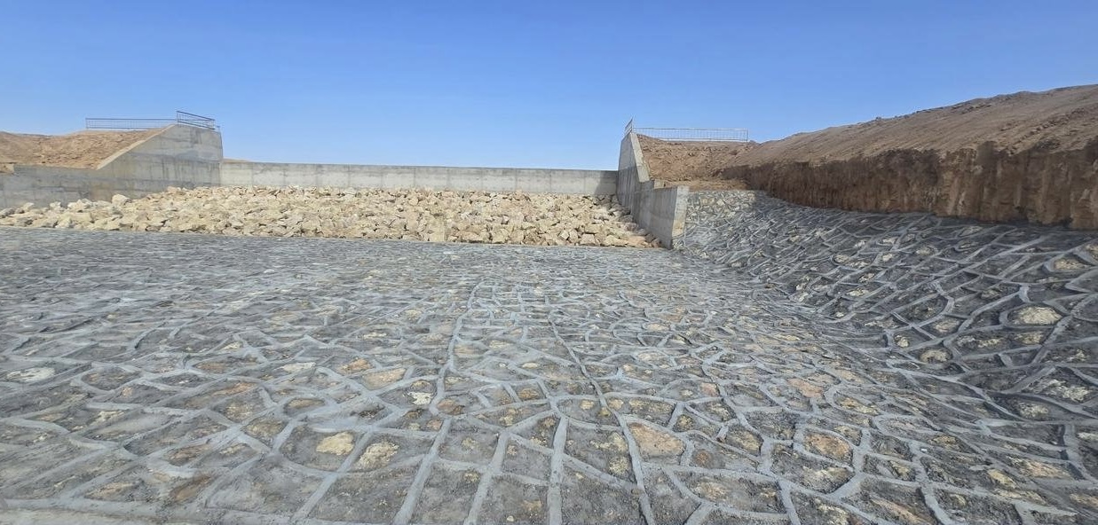الموارد المائية تنجز حاجز عين الحصان المائي في سنجار